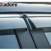 Car Window Deflector For Volkswagen VW Tiguan 2017-   Wind Deflector Visor Rain Sun Shield Cover Trim Accessories