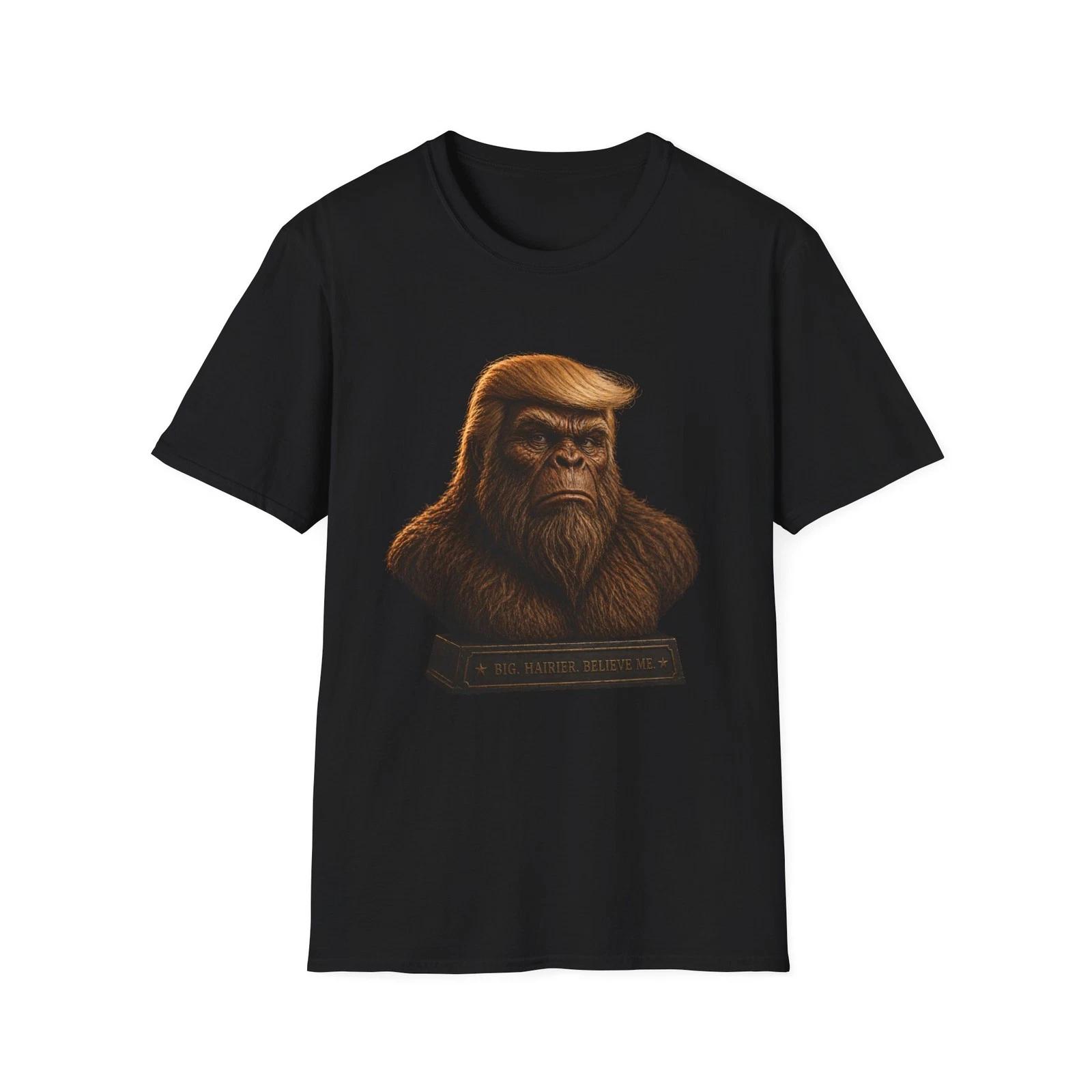 President Bigfoot Bust Statue Children s Children s T Children s T-shirt | Bronze Sasquatch Tee 150