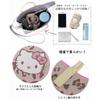 8379 Silicone Knit Cute Tote Bag Shoulder Bag for Women IP Square Silicone Handle [Rootote] 2-Way Sanrio-A (02 Kuromi)