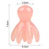 Resin Head Massager 14 Tooth Scalp Massager Tool Octopus Massage Comb  Hair Care Acupressure