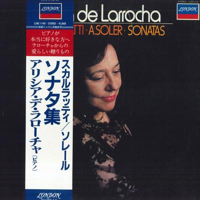 LP Record ALICIA DE LARROCHAPIANO  Scarlattia.solerSpnatas L28C1149 LONDON 1981 Japan Obi Classical Used