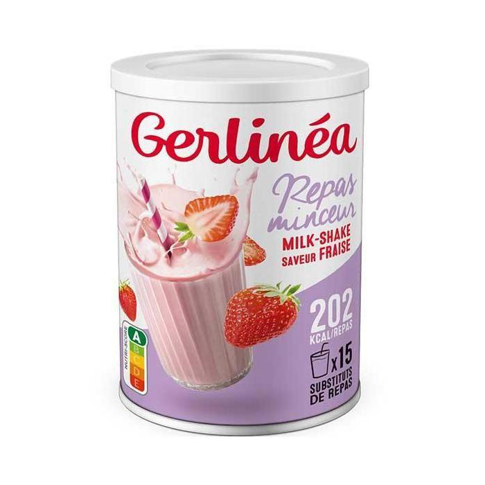 Gerlinéa slimming meal strawberry milk-shake 436g