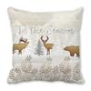 Christmas Themed Pillowcases Car Accessories Office Santa Claus Living Room Sofa Home Pillowcases