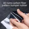 1Pc 3Meters Carbon Fiber Pattern Tape Car Door Bumper Edge Guards Protection Single-Sided Kitchen Strip Self-Adhesive 35710Cm