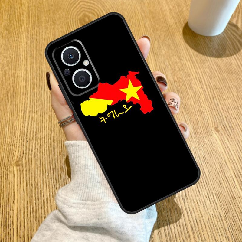 Tigray Flag Funda For OPPO Reno 12F 11F 13F 14F 8T 8 Lite 10 11 12 13 14 OPPO Find X8 X6 X5 X9 Pro Case