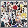 50 Death Note Stickers: Anime Characters for Journals, Phones, and Laptops