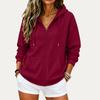 Women's Lightweight Zip-Up Hoodie Drop Shoulder Relaxed Fit for Spring and Fall