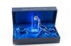 Irish Wolfhound - Crystal Key Ring with Dog Photo, Illuminated Key Ring, Unique Gift by Art-Dog Brand