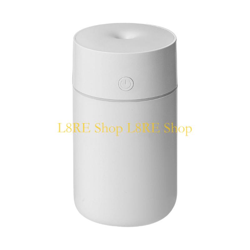 L8RE Portable Humidifier Rechargeable Desk Cold Mist Air Humidifier with Adjustable Colorful Light and Timer for Car Office