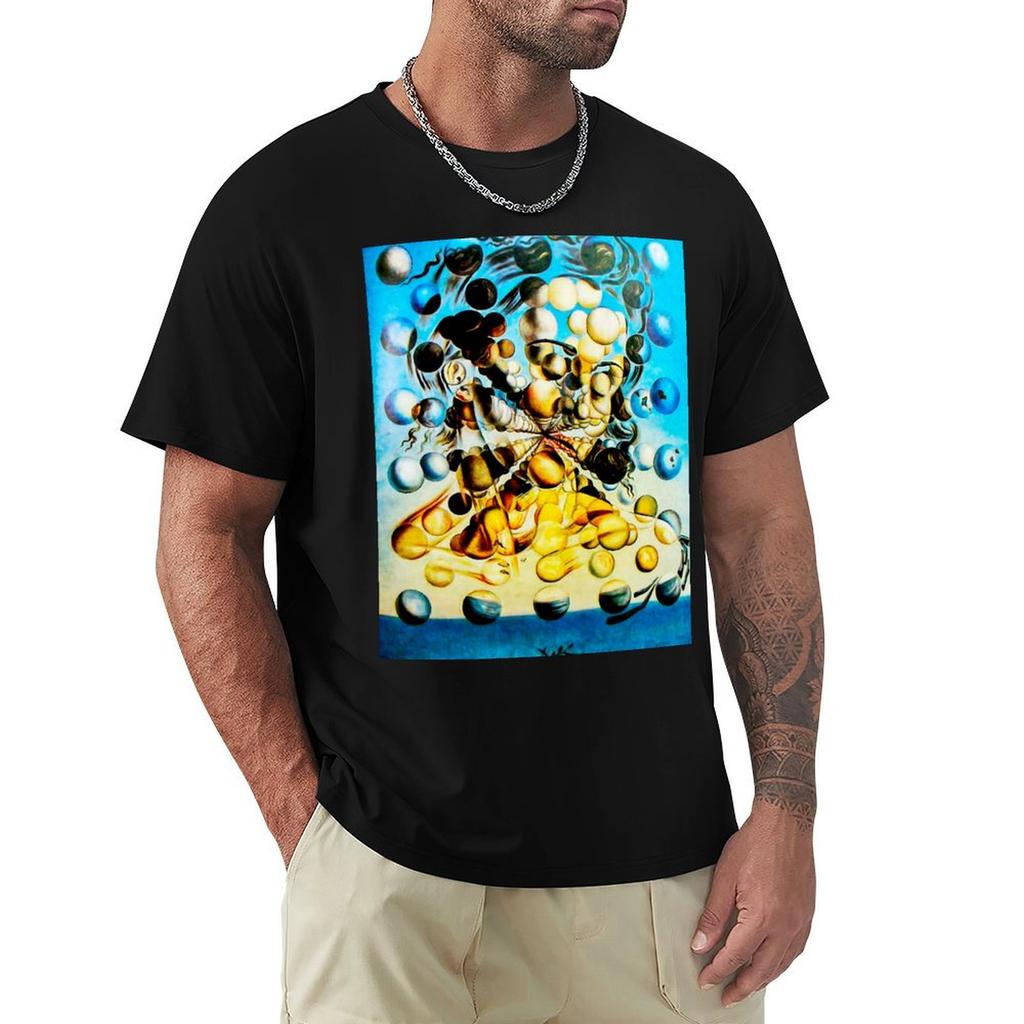 Galatea Of The Spheressalvador Dalí Tshirt Fitness Training Breathable Tee