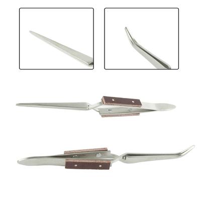 Craft Repair Tweezer Cross-Locking Tweezer Head Tweezer Jewelry Soldering