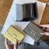 Leather Card Bag Women's Multi-card Driver's License Bank Holder Small Large Capacity