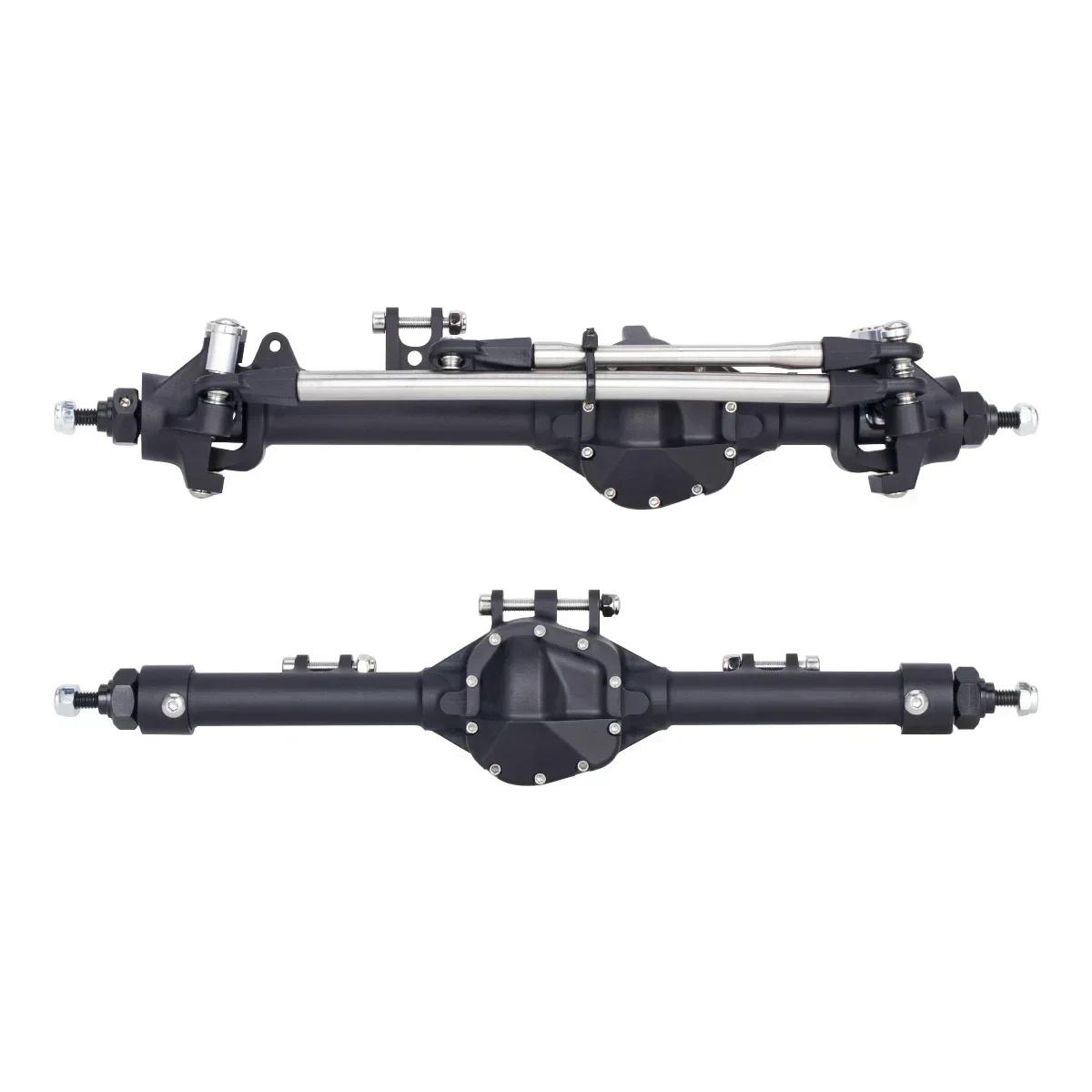 

Алюмінієва цільна конструкція Передній Задній Зміщений Прямий Комплект мостів для 1/10 RC Crawler Axial SCX10 II VS4-10 Rock Trucks Запчастини