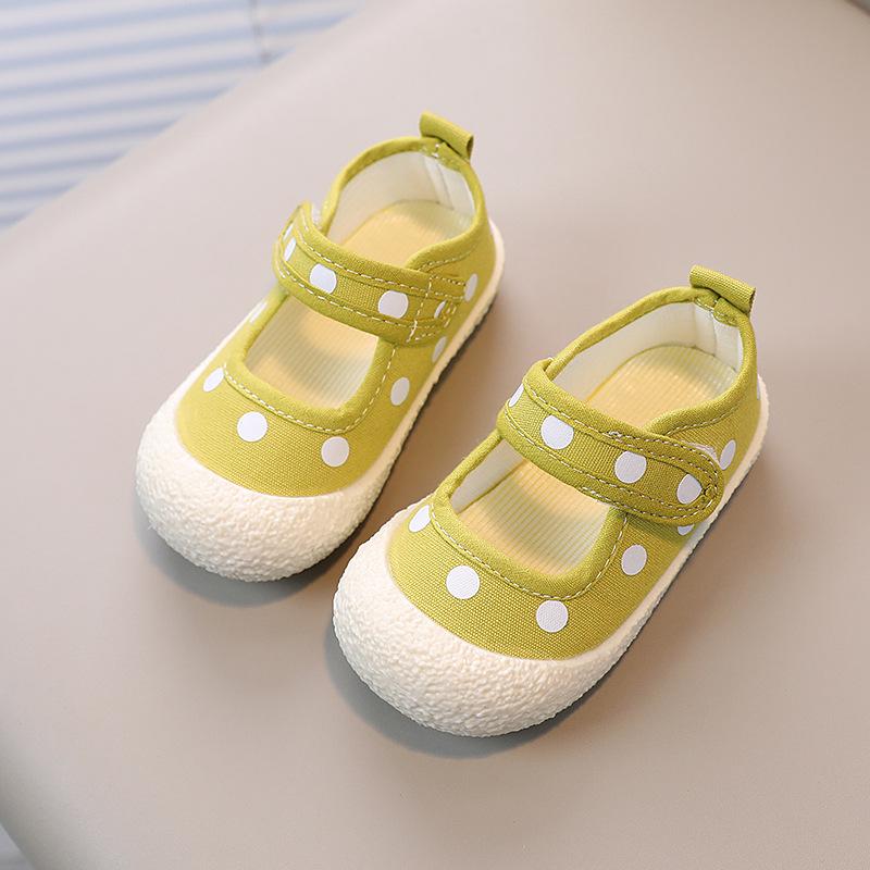 Children Shoes Children Canvas Shoes Baby Soft Soled Casual Shoes Trendy Kids Shoe for Girl Toddler Girl Shoe Casual Sneakers