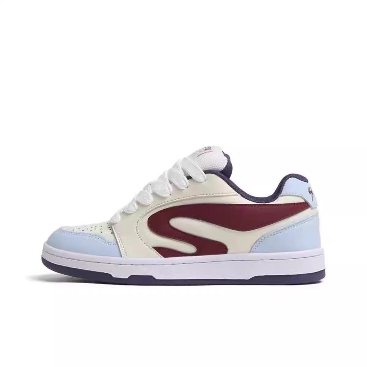 

Женские синие туфли на платформе весна-лето ретро новые удобные и универсальные повседневные износостойкие студенческие низкие кеды 40 синий