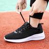 Fashion Mens Cushioned Walking Running Shoes Sneakers Thick Soles Light Weight Breathable for Everyday Jogging Workout,Athletic