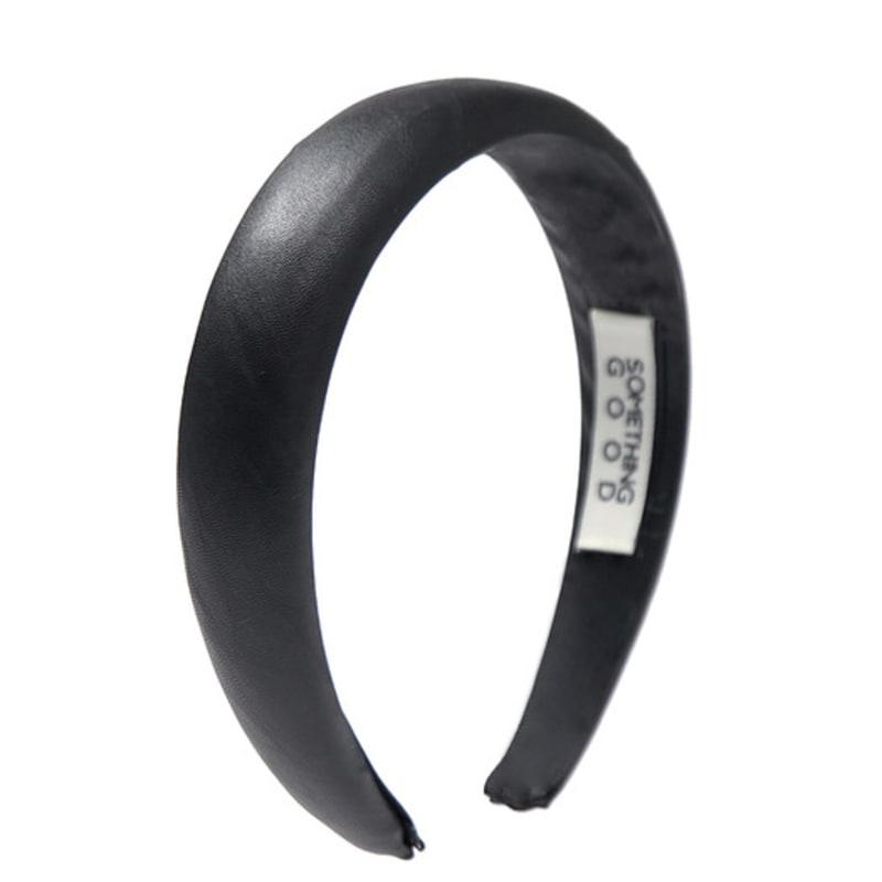 SOMETHINGGOOD Kissen Haarband Ökoleder