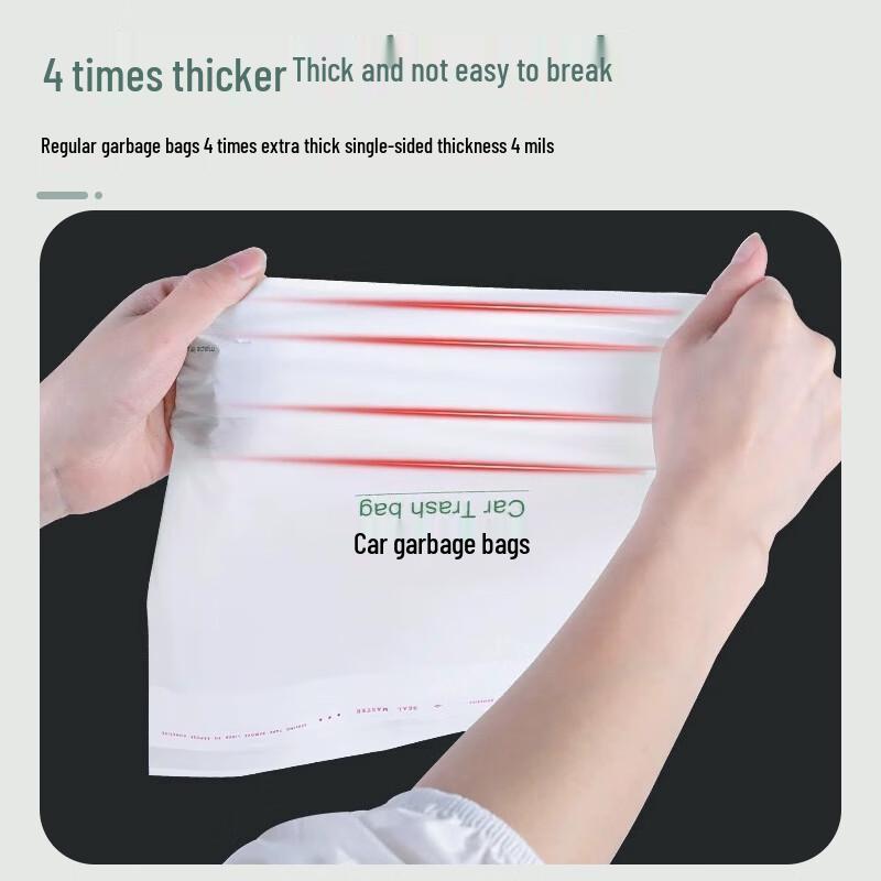 100-Count Adhesive Car Trash Bags