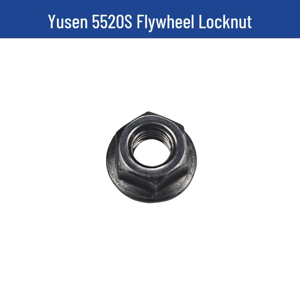 Yusen Chainsaw 5520 Parts: Cylinder, Carburetor, Clutch, Drive Disc, Pull Starter, Ignition Coil, Air Filter.
