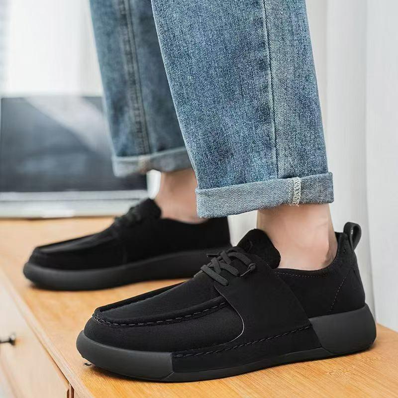 Men S Casual Lazy Shoes Low Top Lightweight Breathable Anti Slip Korean Style