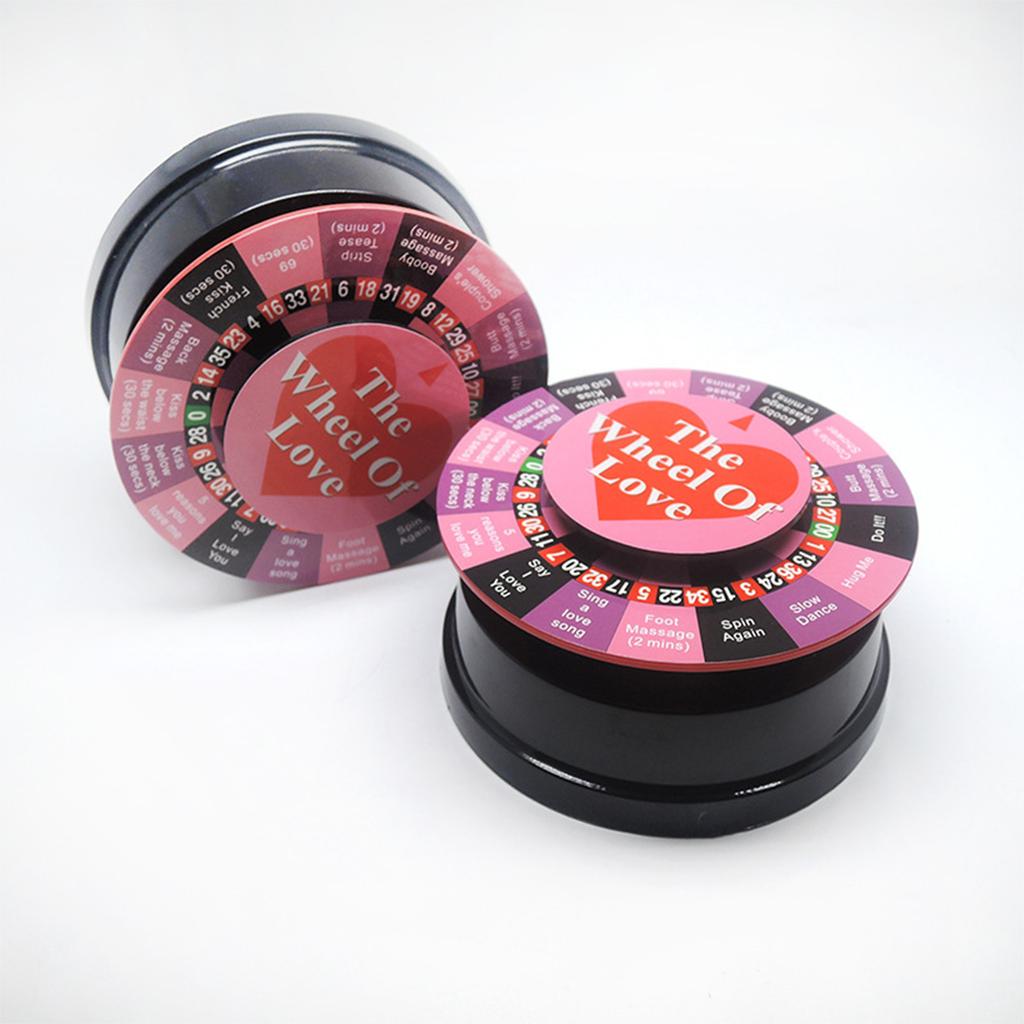 Electric Roulette Wheel Turntable For Couple Games Novelty Foreplay Toy For Lover Erotic Bedroom Game Activity Ideas