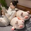 Plush Pig Pillow Toy For Kids And Girls Soft Animal Bed Cushion