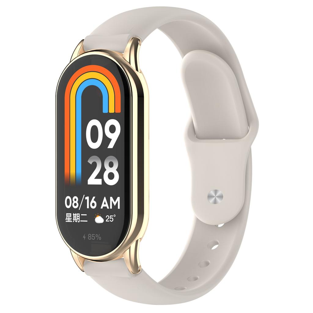 12mm Silicone Strap For Xiaomi Band 9 8 NFC Smart Watch Bracelet Strap For Huawei Band 10 9 8 NFC Case Cover Strap  Accessories