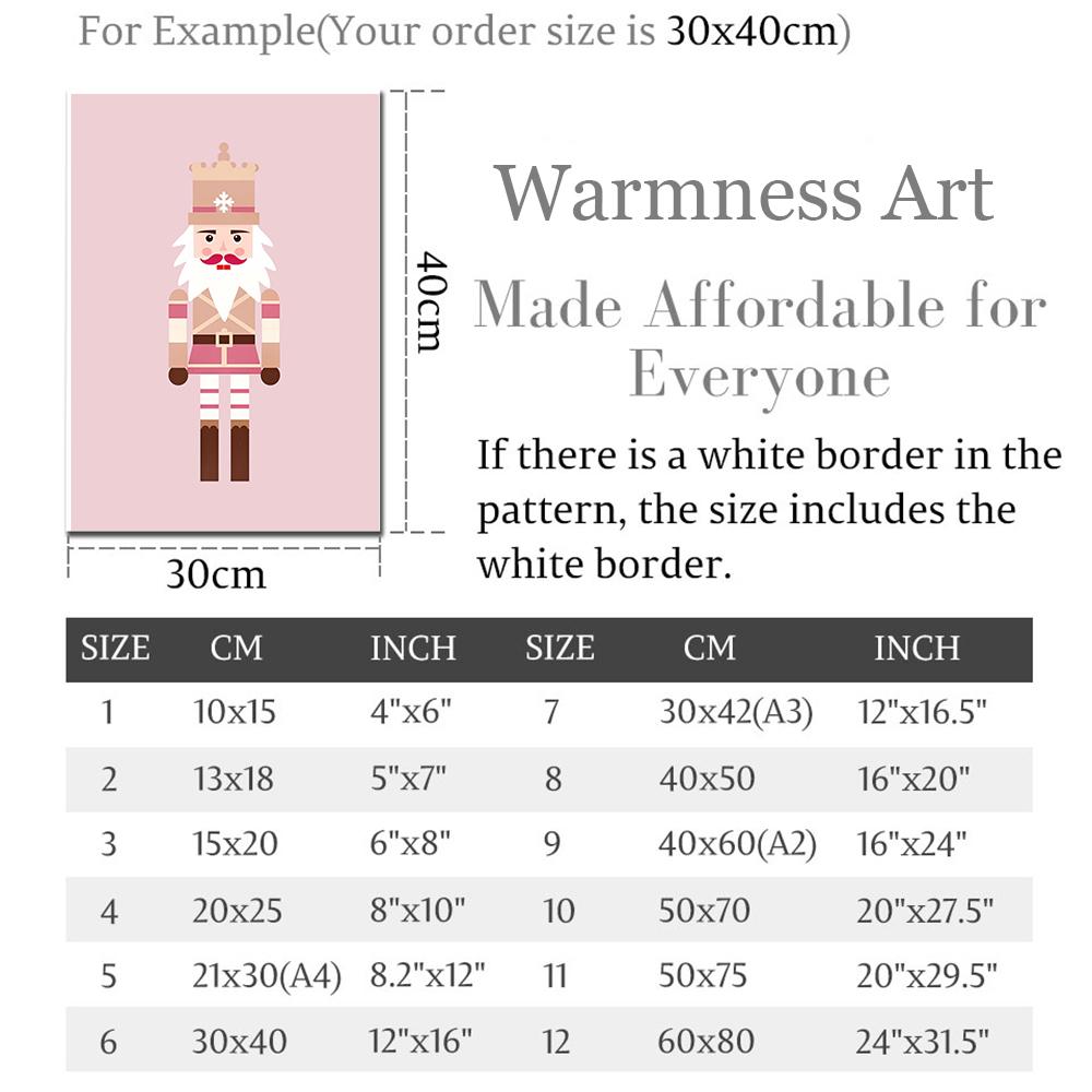 Pink Christmas Tree Snowman House Posters Canvas Painting Wall Art Pictures Winter Holiday Prints for Home Farmhouse Decoration