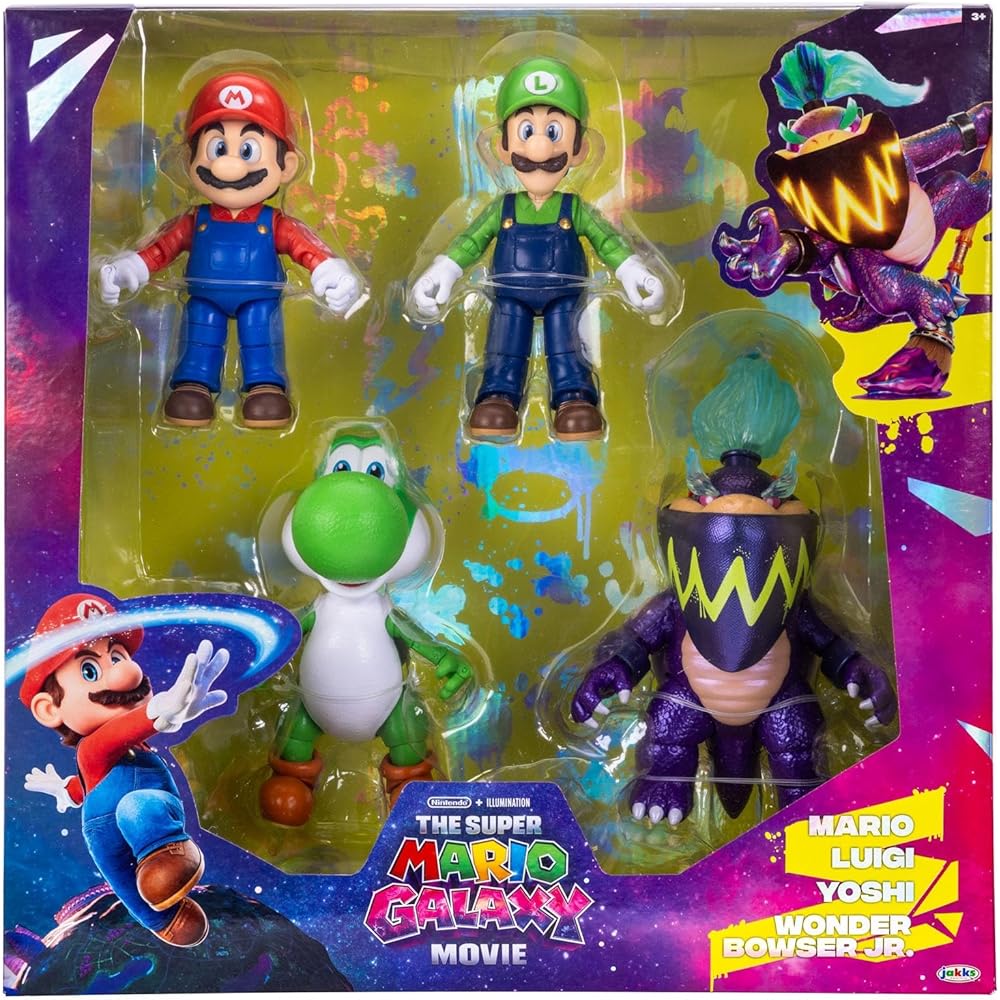 Sanei Boeki The Super Mario Galaxy Action Figure Special Set TSM2-05 Collectible Toy