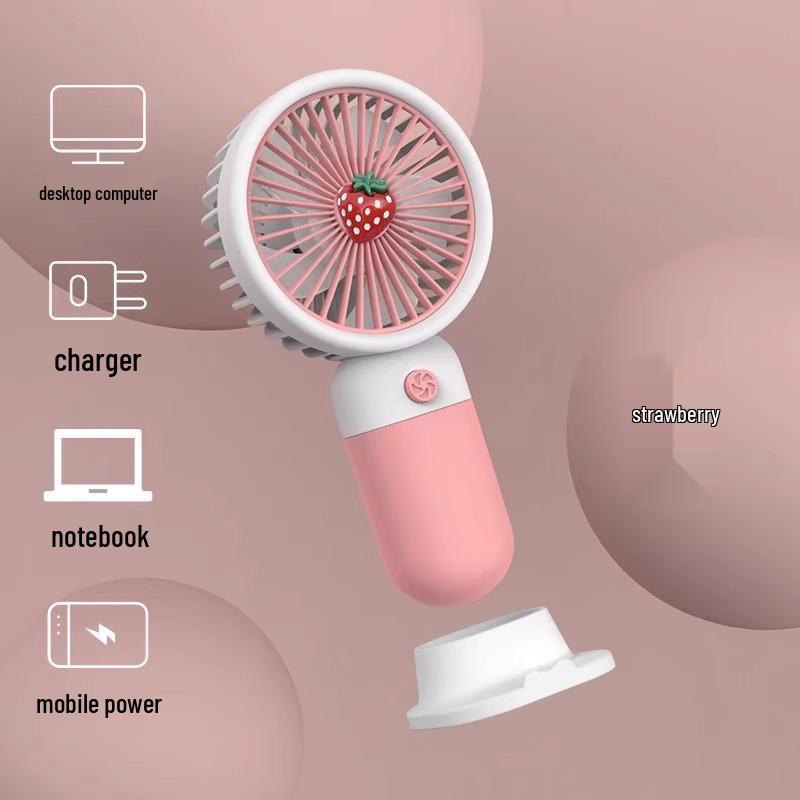 

USB Rechargeable Portable Mini Fan – Compact & Cute Summer Cooling Essential Other