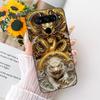 Für LG V40 V50s V35 ThinQ LG V8X ThinQ V30 2017 Handyhülle Weicher TPU-Stoßfänger Rückseite Coole Cartoon-Luxus-Schmetterlingsblume Funda