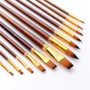12 Pcs Painting Brushes Set Watercolor Brushes Drawing and Art Supplies for Kids