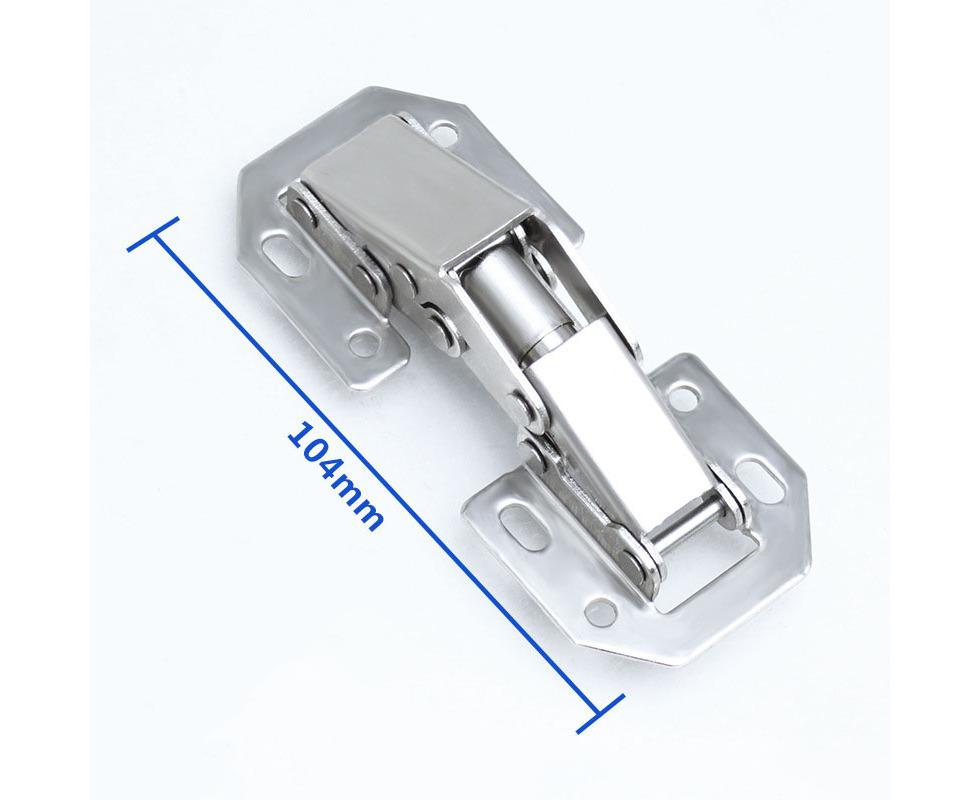 Cabinet Hinges Kitchen Surface Mount Hinges 104mm 4 Pieces