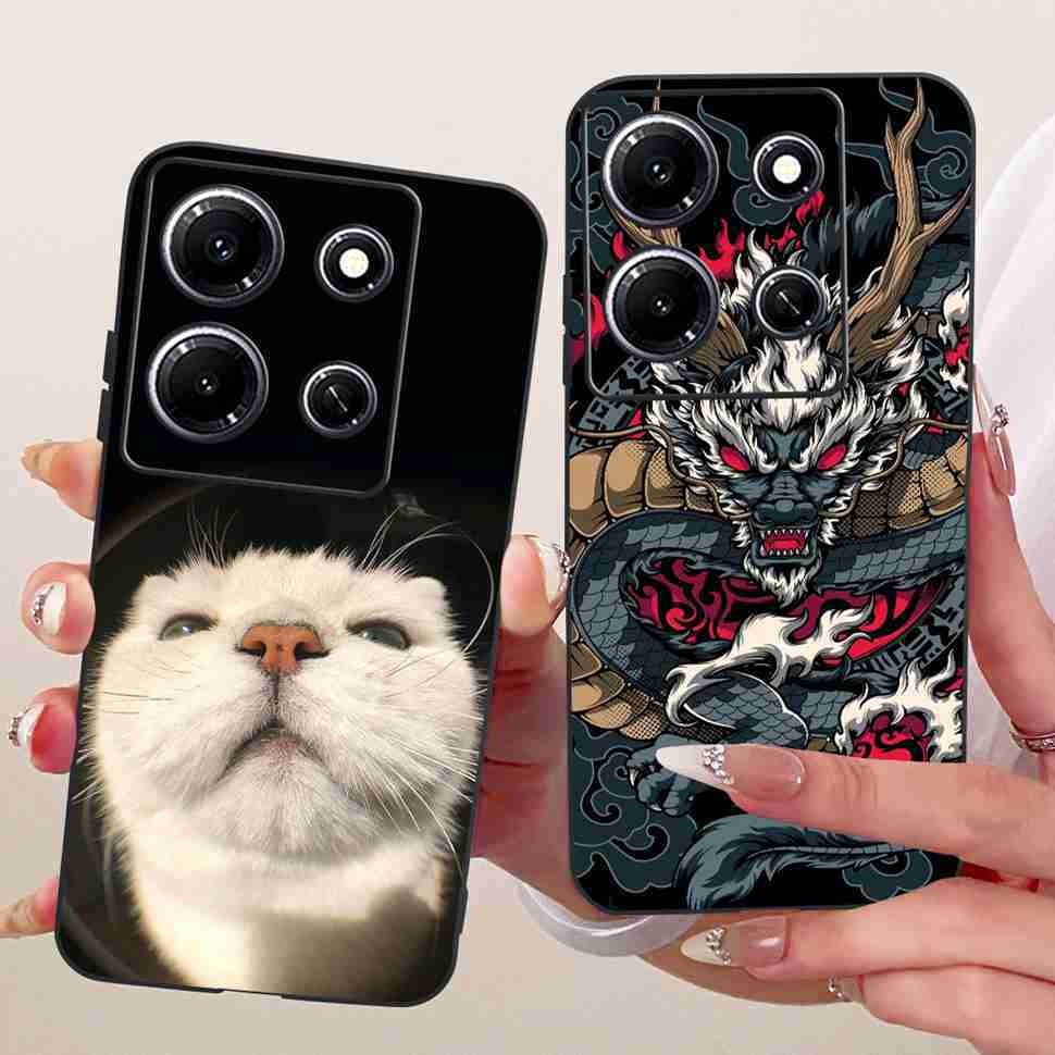 Phone Case For Infinix Note 30i X6716 Stylish Painted Cover For Infinix Note30i Note 30i Soft Silicone Shockproof Cover Fundas