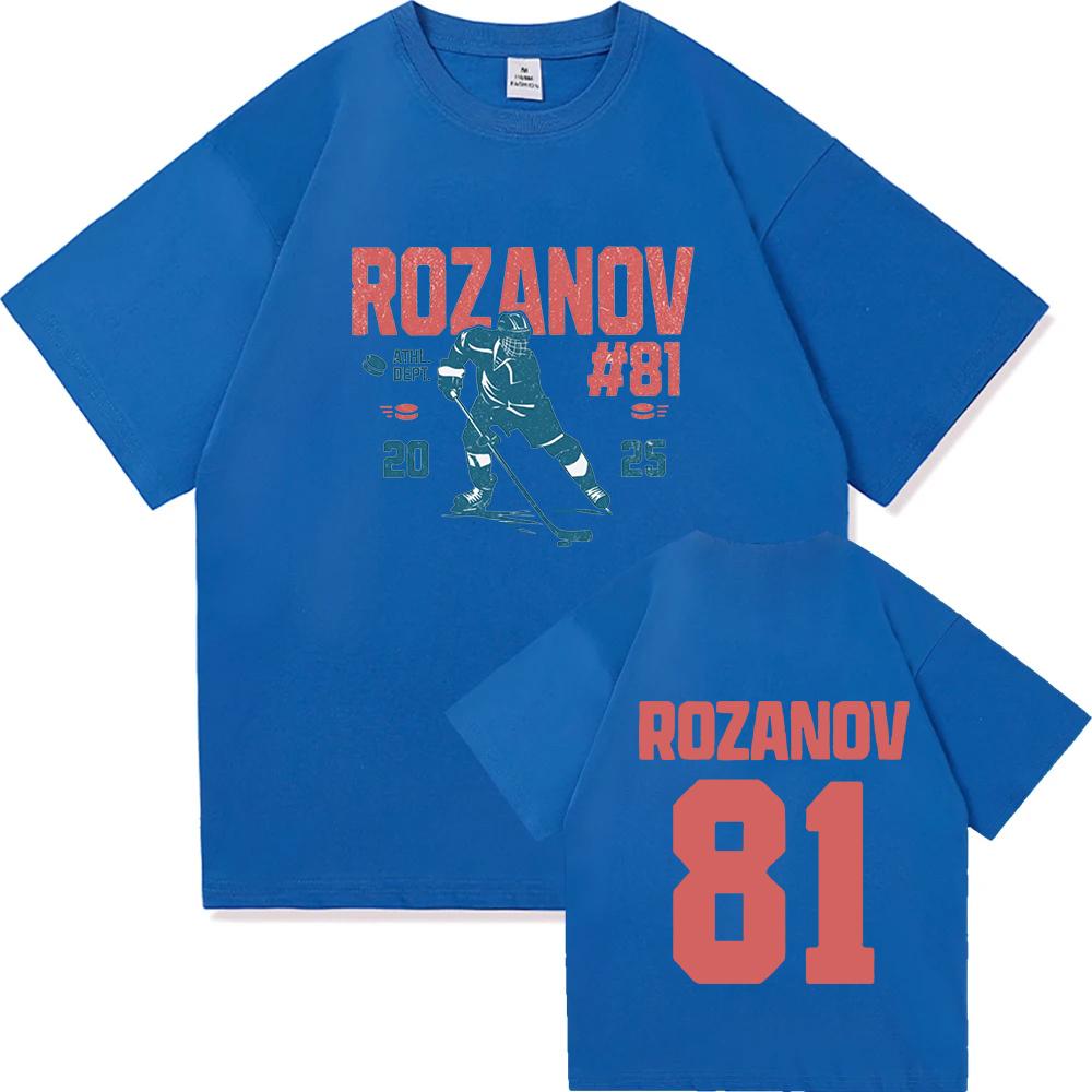 81 Rozanov Boston Bears Merch Women Unisex T-shirt Heated Rivalry TV Graphic Print Tshirts Short Sleeve O-neck Female T Shirt Tops