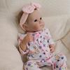 Real Looking 48 Cm Full Vinyl Body Reborn Dolls Bettie 3D Painting Skin Simulation Girl Doll Lovely Newborn Dolls for Children Birth Day Holiday Gifts
