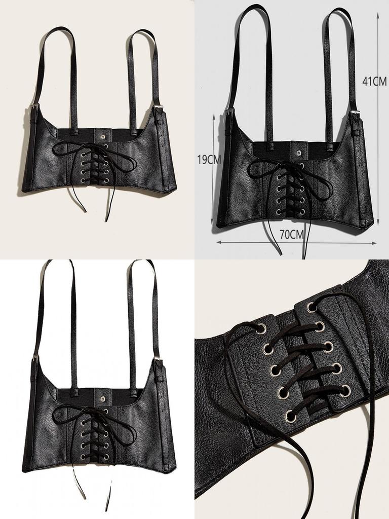 Simple Solid Color Strap Design Women Casual Strap Waist Cover For Women