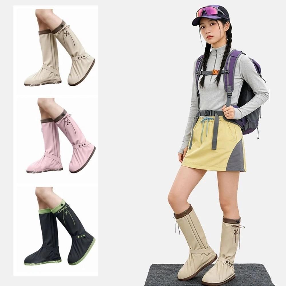 Rain Proof Rain Shoe Cover Non-Slip Wear-resistant Isolation Foot Cover Anti-slip Mud-proof Waterproof Boot Cover Outdoor