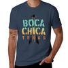 Boca Chica Texas Starship Cool Retro Tshirt Soft Lightweight Cotton Tshirt