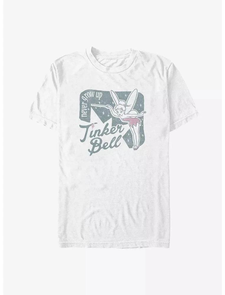 Tinker Bell Never Grow Up T Size S 4XL Gift For Friends S