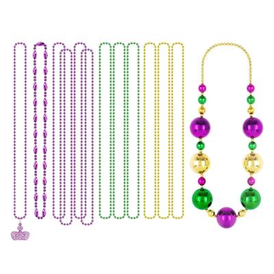 Festive Bead Chains For New Orleans Celebration And Music Festivals Portable Plastic Materials