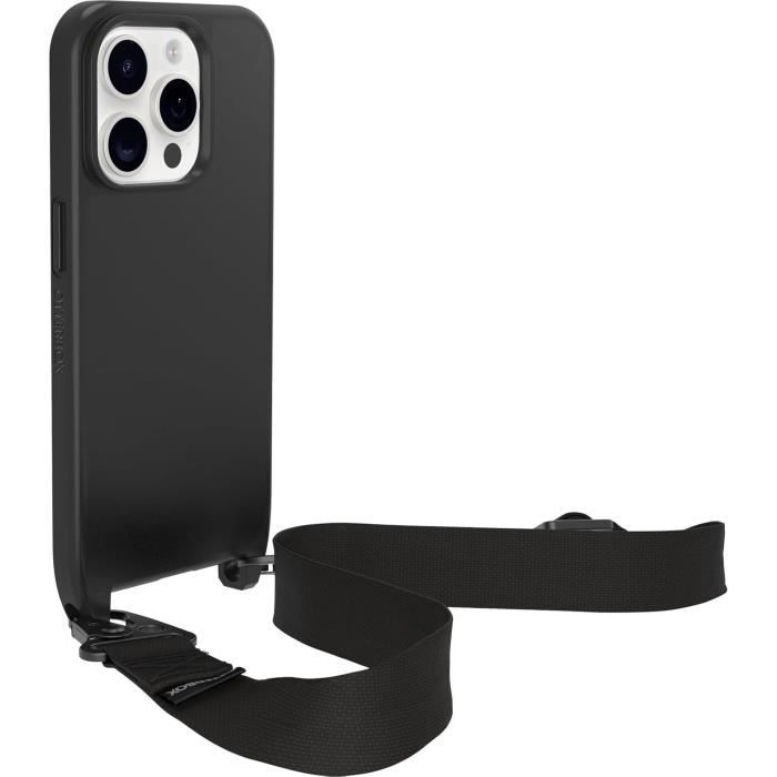 Coque - otterbox - iphone 15 pro - ultrafin - magsafe - lanière détachable