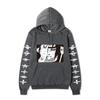 Naruto Uzumaki Anime Graphic Winter Thick Fleece Lined Warm Long Sleeve Hooded Sweatshirt Casual Loose Daily Outdoor Pullover Tops