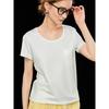 Wudao Women's U-Neck Pocket T-Shirt