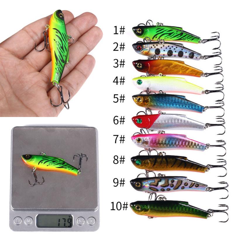 9CM 17.9GFull Swim Layer LureVIBFake Bait with Sinking Beads for Bass Fishing Set
