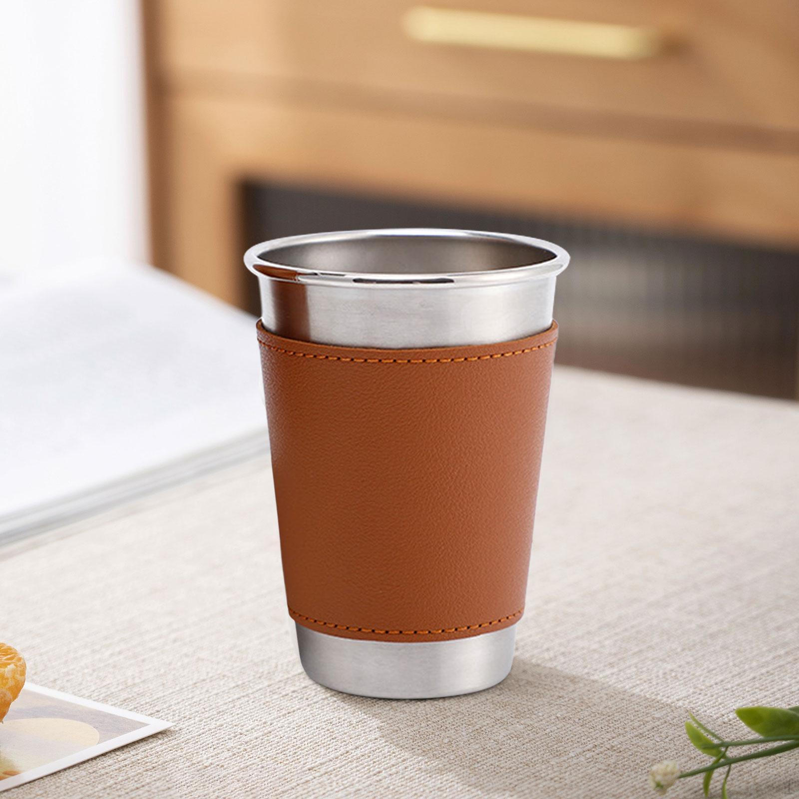 

Кемпинговая кружка для кофе Americano Cup Легкая нержавеющая сталь для воды 300ml