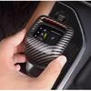 ABS Carbon Fiber Gear Shift Knob Cover Trim For Nissan Rogue -2025