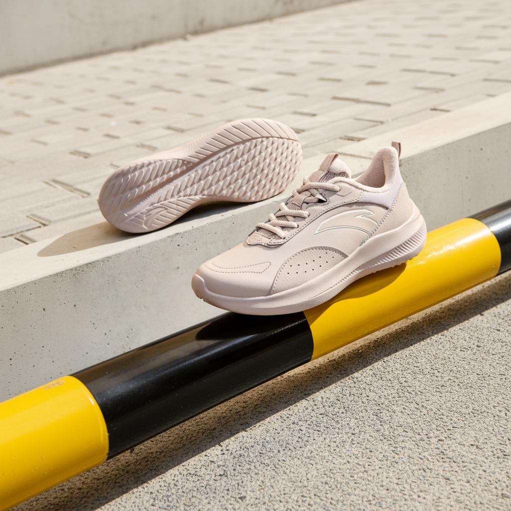 Anta Simple Comfortable Versatile Durable Waterproof Non-Slip Low-Top Casual Running Shoes Women Sneaker 922525506F-15