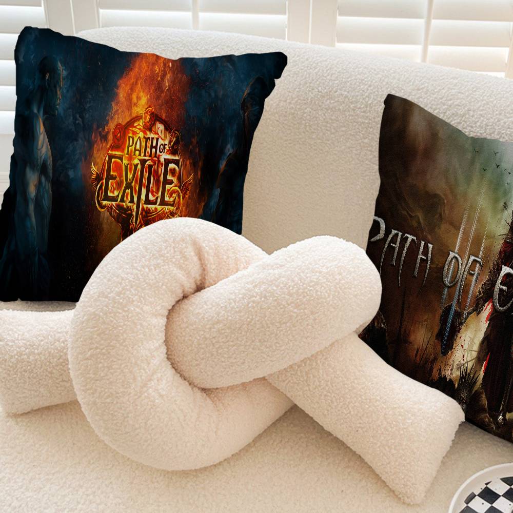 P-Path O-Of E-Exile Personalized Pillow Cover Kids Bedroom Wild Party Decor Pillowcase kid Birthday shower Gift