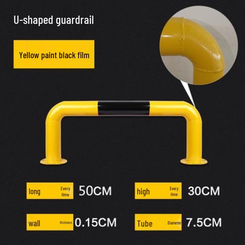 U-Shaped Steel Pipe Parking Limiter